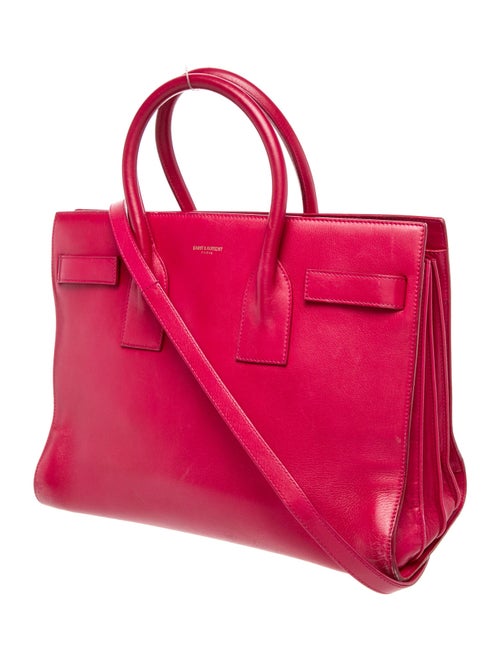 Saint Laurent Leather Sac De Jour Small