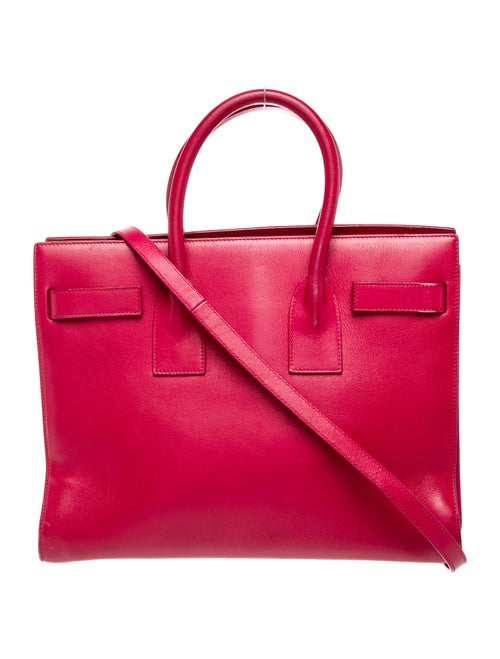 Saint Laurent Leather Sac De Jour Small