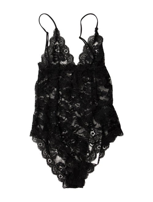 Saint Laurent Lace Pattern Nightgown