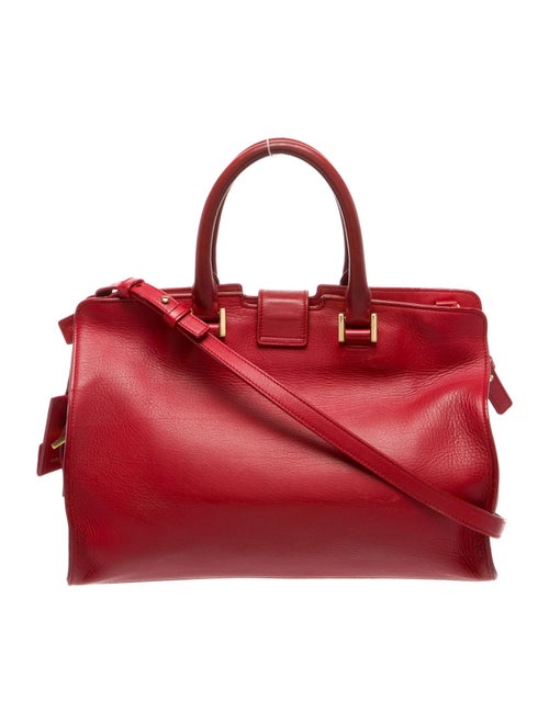 Saint Laurent Leather Y Cabas Small