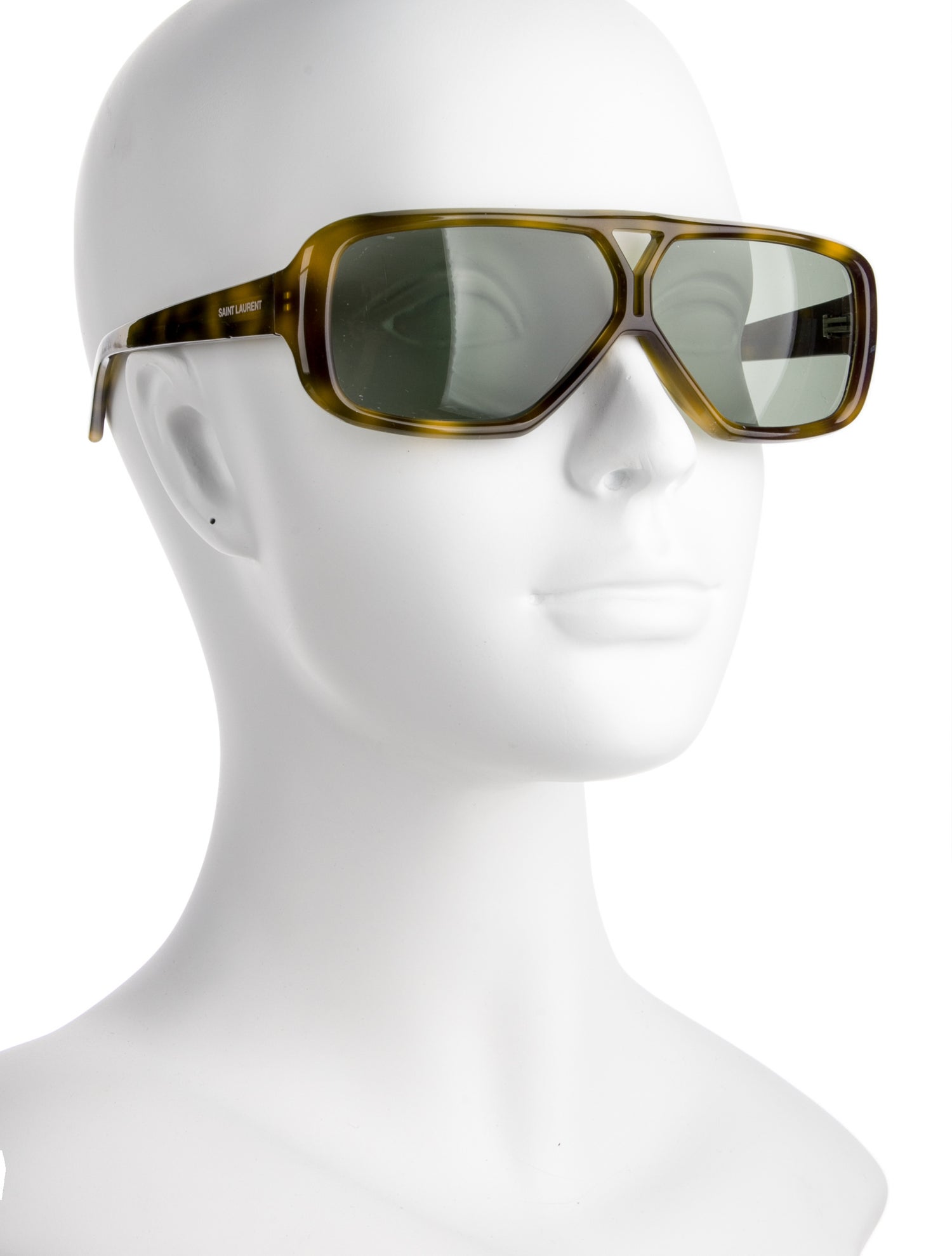 Saint Laurent Shield Tinted Sunglasses