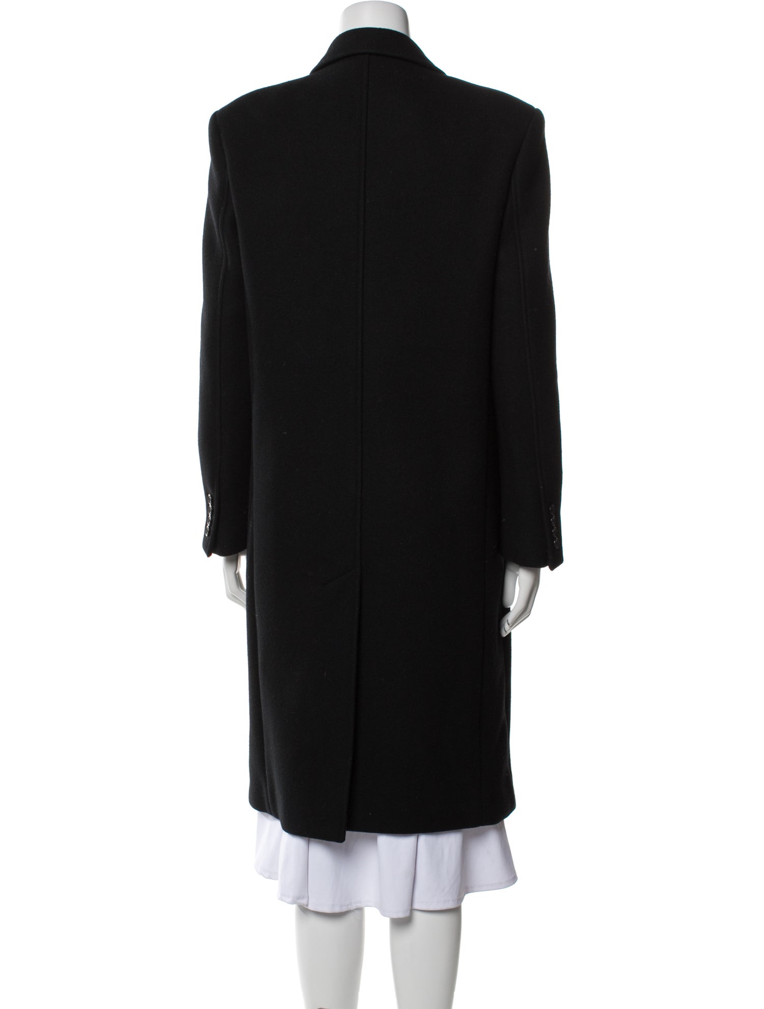 Saint Laurent Wool Peacoat