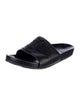 Saint Laurent Leather Slides