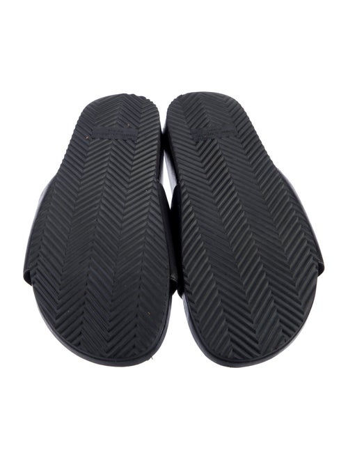 Saint Laurent Leather Slides