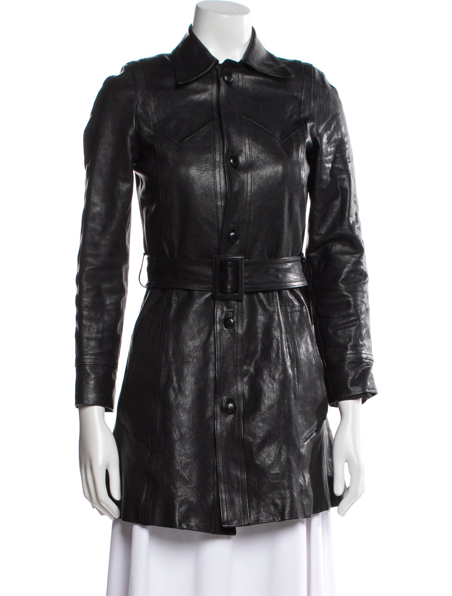 Saint Laurent Leather Biker Jacket