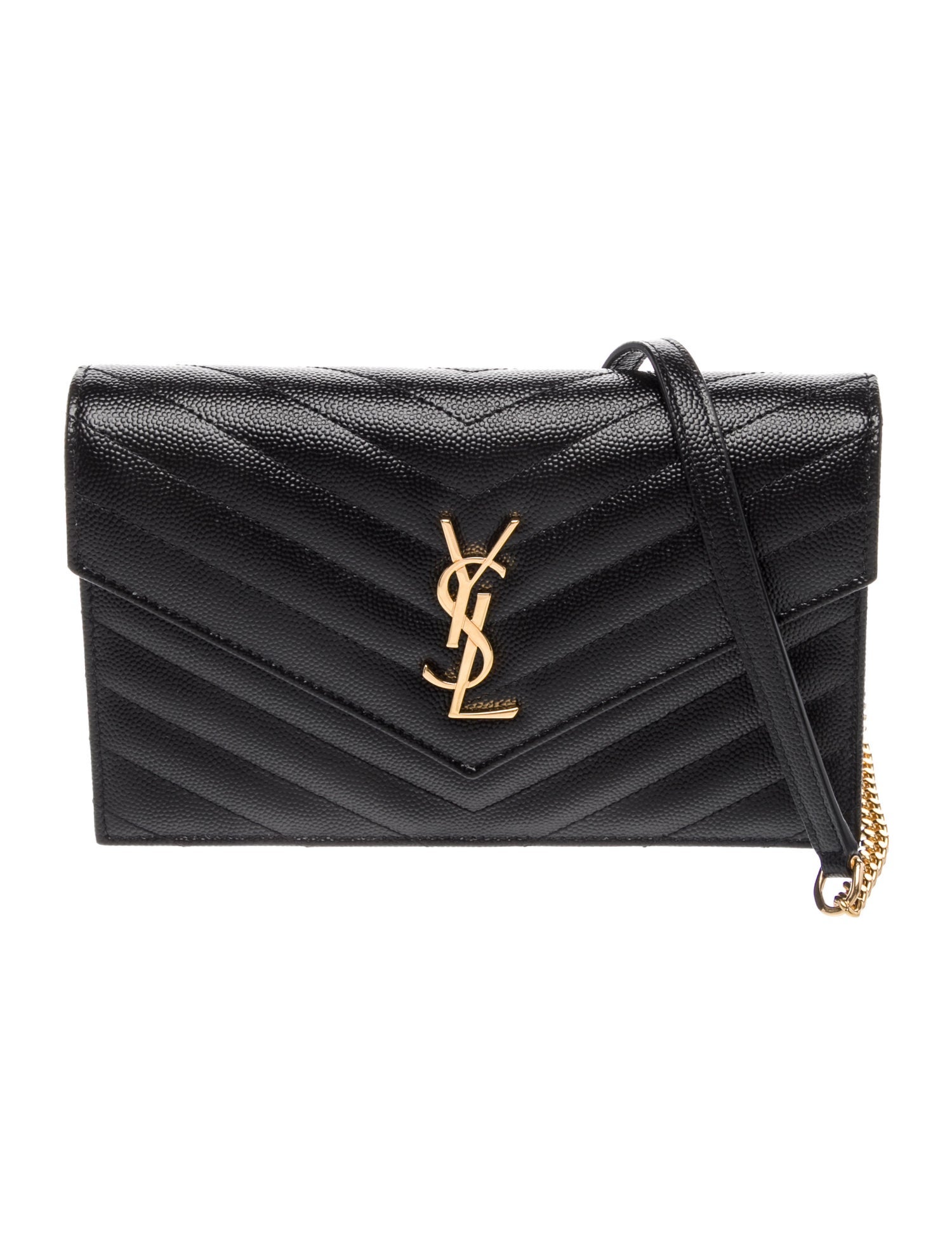 Saint Laurent Chevron Envelope 2025