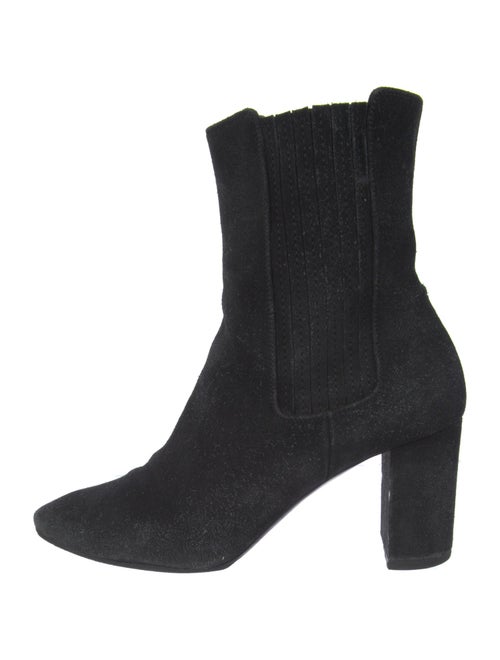 Saint Laurent Suede Sock Boots