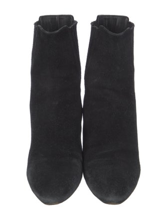 Saint Laurent Suede Sock Boots