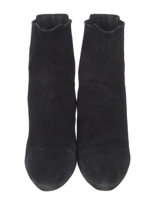 Saint Laurent Suede Sock Boots