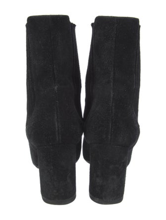 Saint Laurent Suede Sock Boots