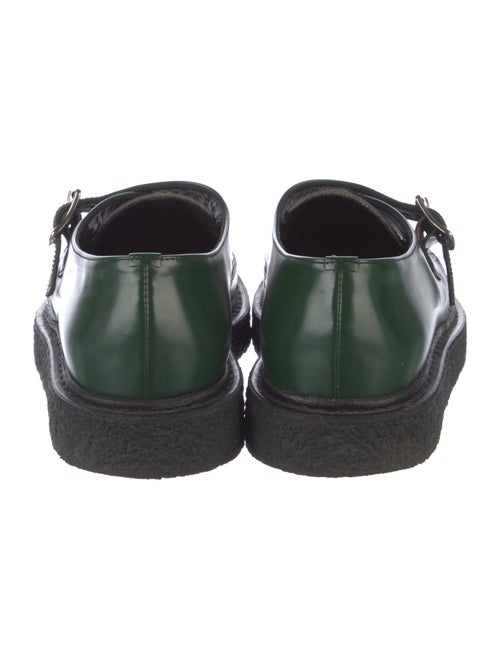 Saint Laurent Leather Monk Straps