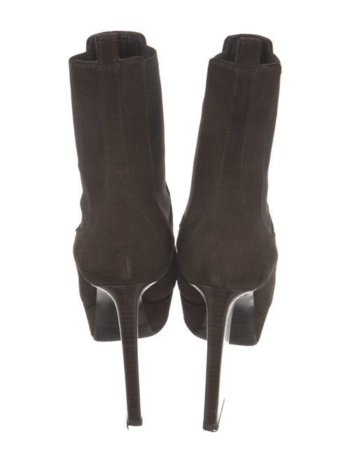 Saint Laurent Suede Chelsea Boots