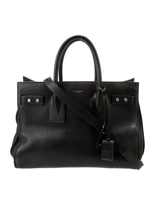 Saint Laurent Leather Sac De Jour Small