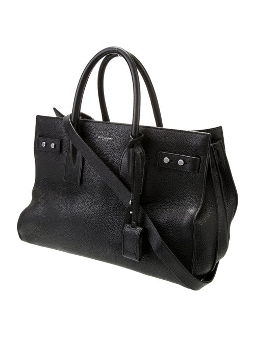 Saint Laurent Leather Sac De Jour Small