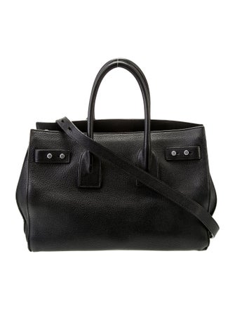 Saint Laurent Leather Sac De Jour Small