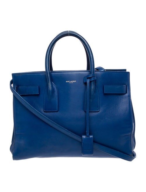 Saint Laurent Leather Sac De Jour Small