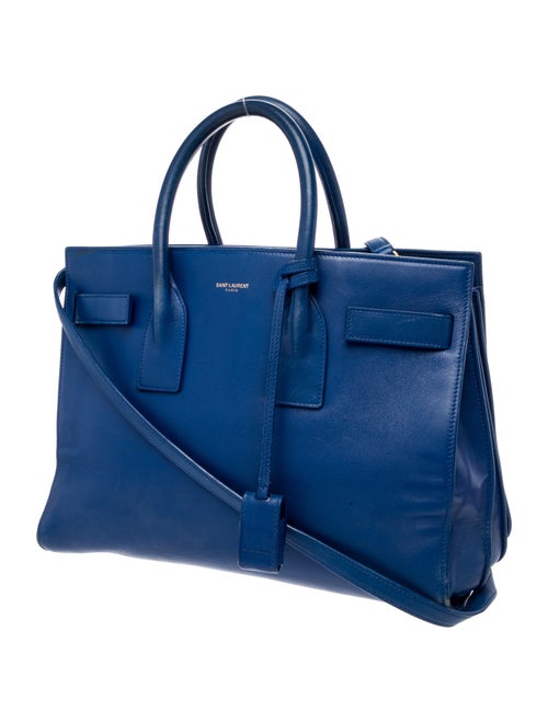 Saint Laurent Leather Sac De Jour Small
