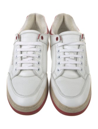 Saint Laurent Leather Sneakers