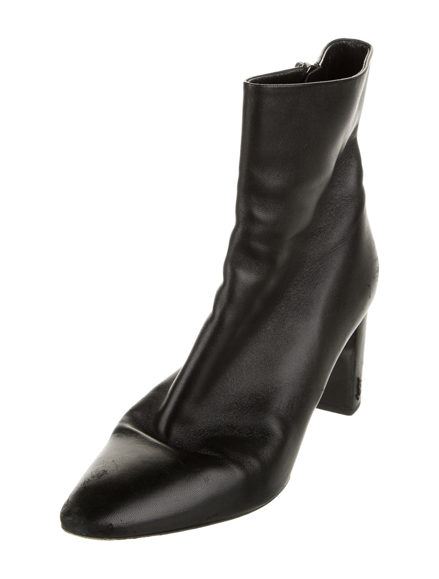 Saint Laurent Leather Boots
