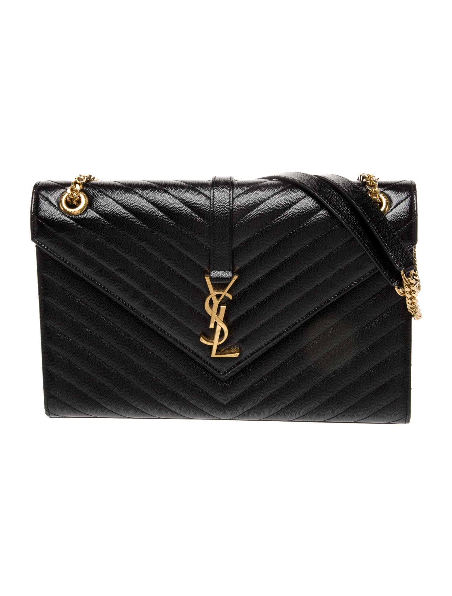 Saint Laurent Quilted Envelope Large