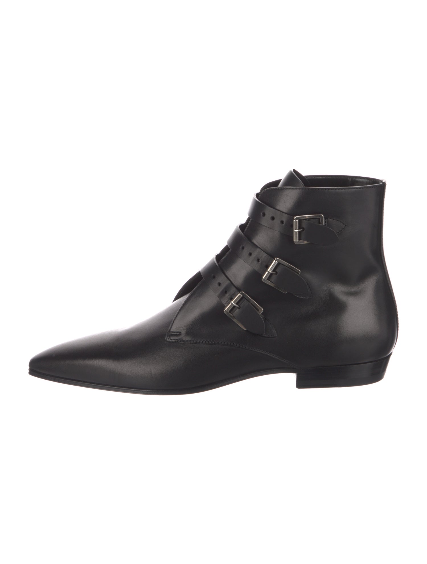 Saint Laurent Leather Boots