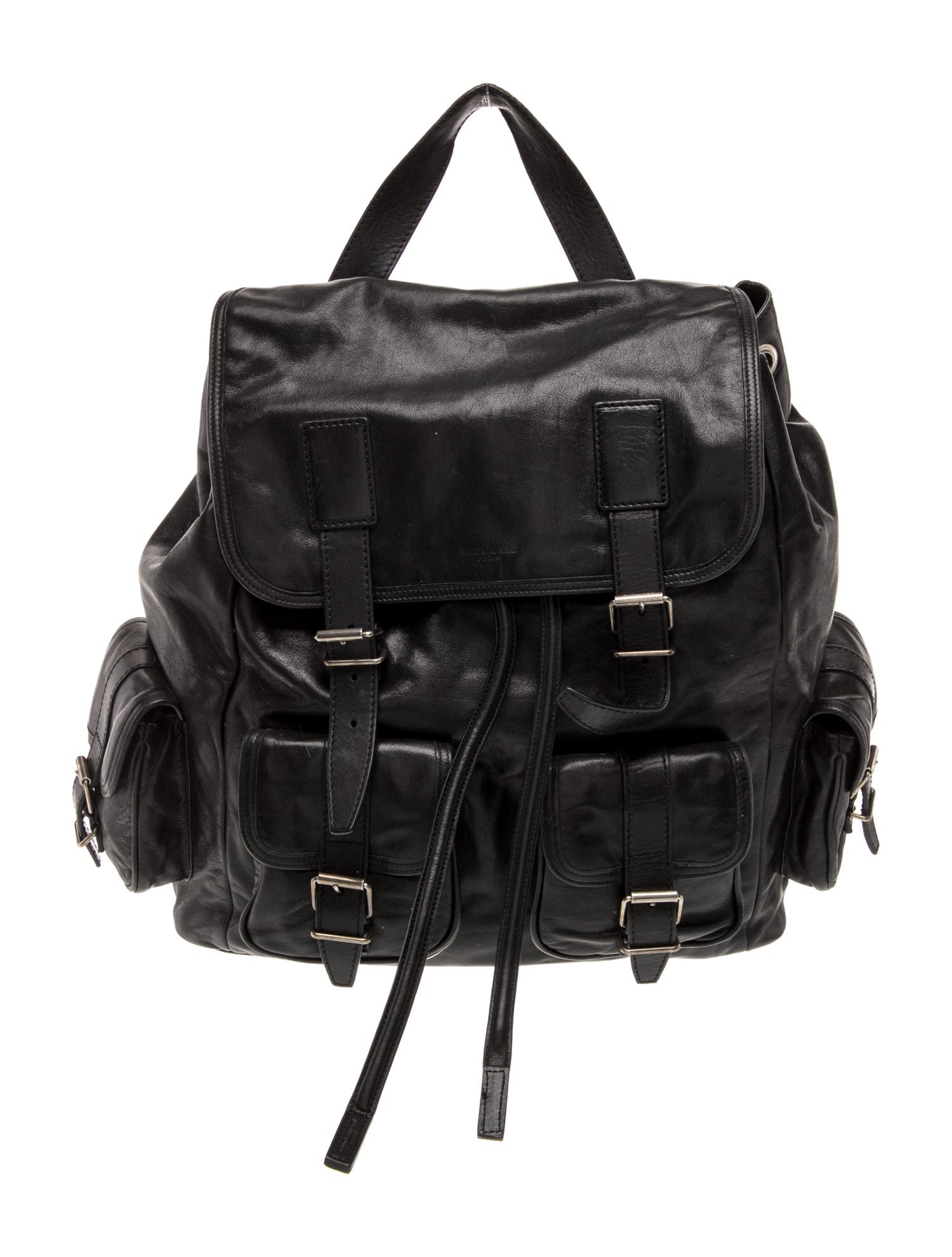 Saint Laurent Leather Rock Sac Medium