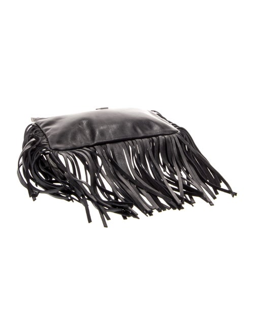 Saint Laurent Leather Fringe Medium