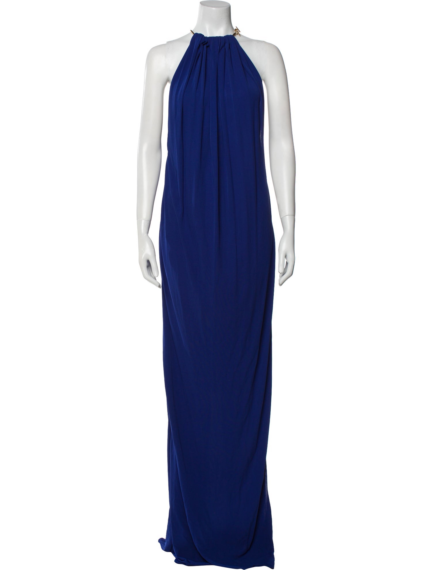Saint Laurent Halterneck Long Dress w/ Tags