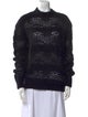 Saint Laurent Mohair Crew Neck Sweater