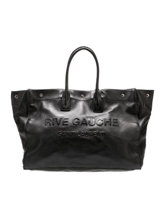Saint Laurent Leather Rive Gauche Large