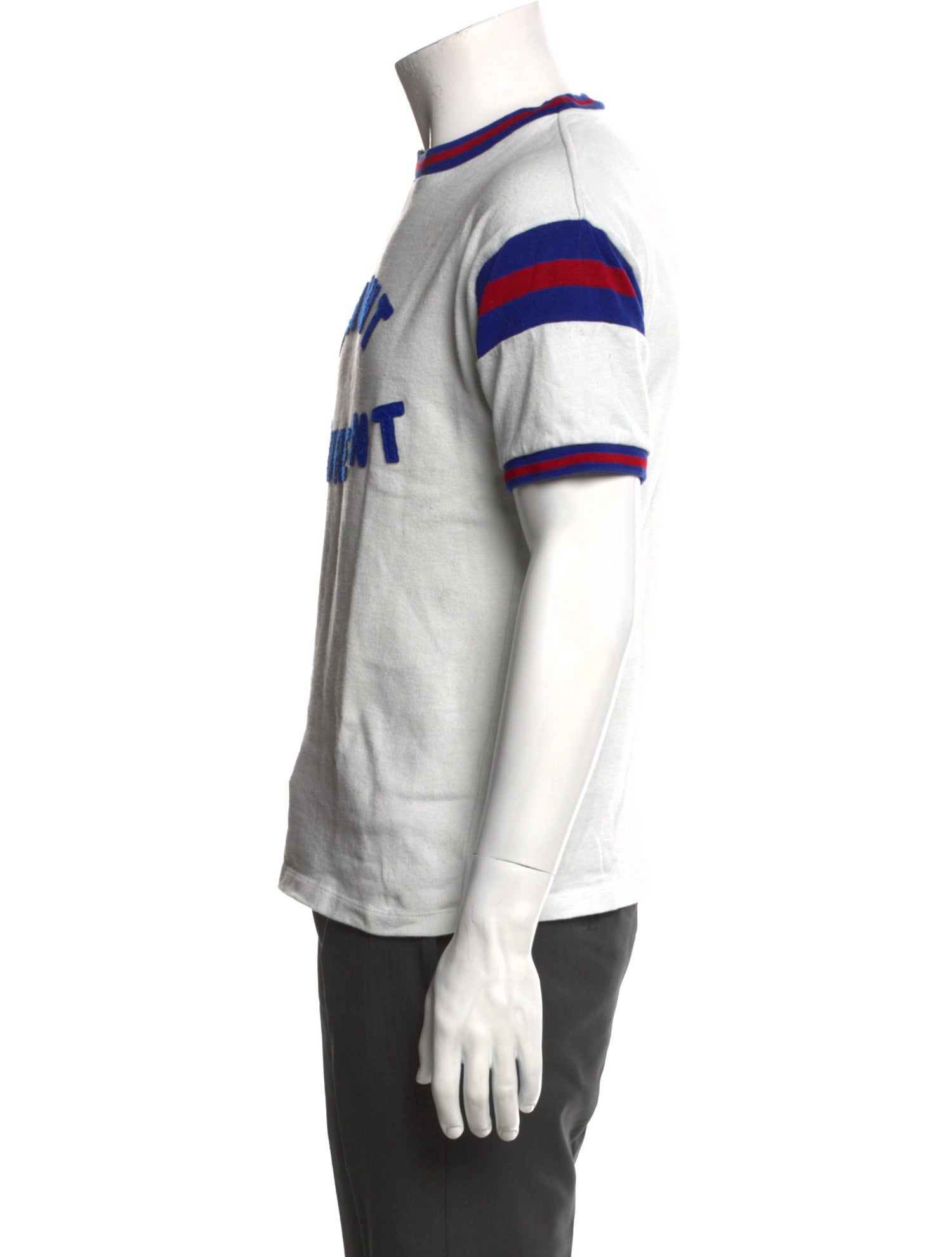 Saint Laurent Graphic Print Crew Neck T-Shirt