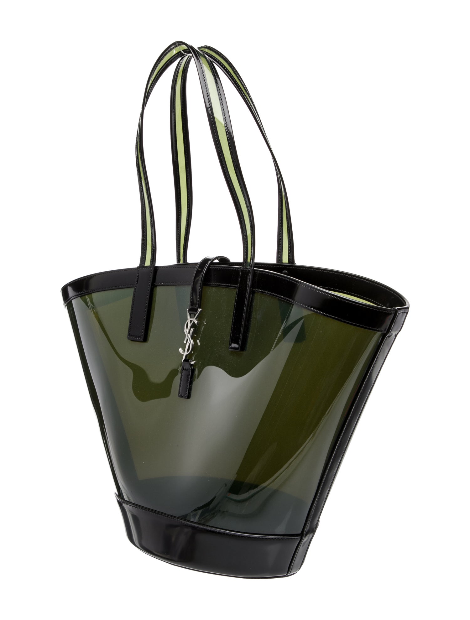Saint Laurent PVC Panier Medium 2024