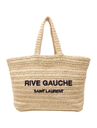Saint Laurent Raffia Rive Gauche