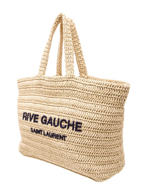Saint Laurent Raffia Rive Gauche