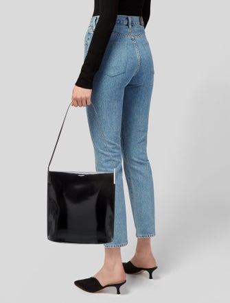 Saint Laurent Patent Leather Suzzane Rigid Small 2023