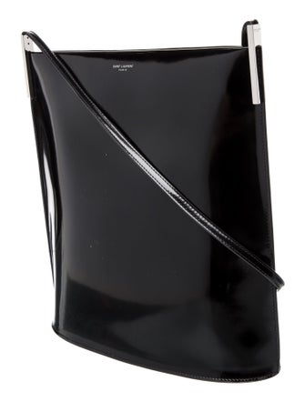 Saint Laurent Patent Leather Suzzane Rigid Small 2023