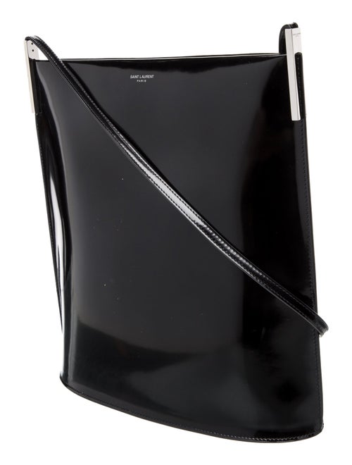 Saint Laurent Patent Leather Suzzane Rigid Small 2023