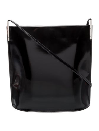 Saint Laurent Patent Leather Suzzane Rigid Small 2023