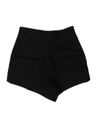 Saint Laurent Virgin Wool Mini Shorts
