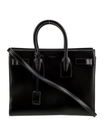 Saint Laurent Leather Sac De Jour Small