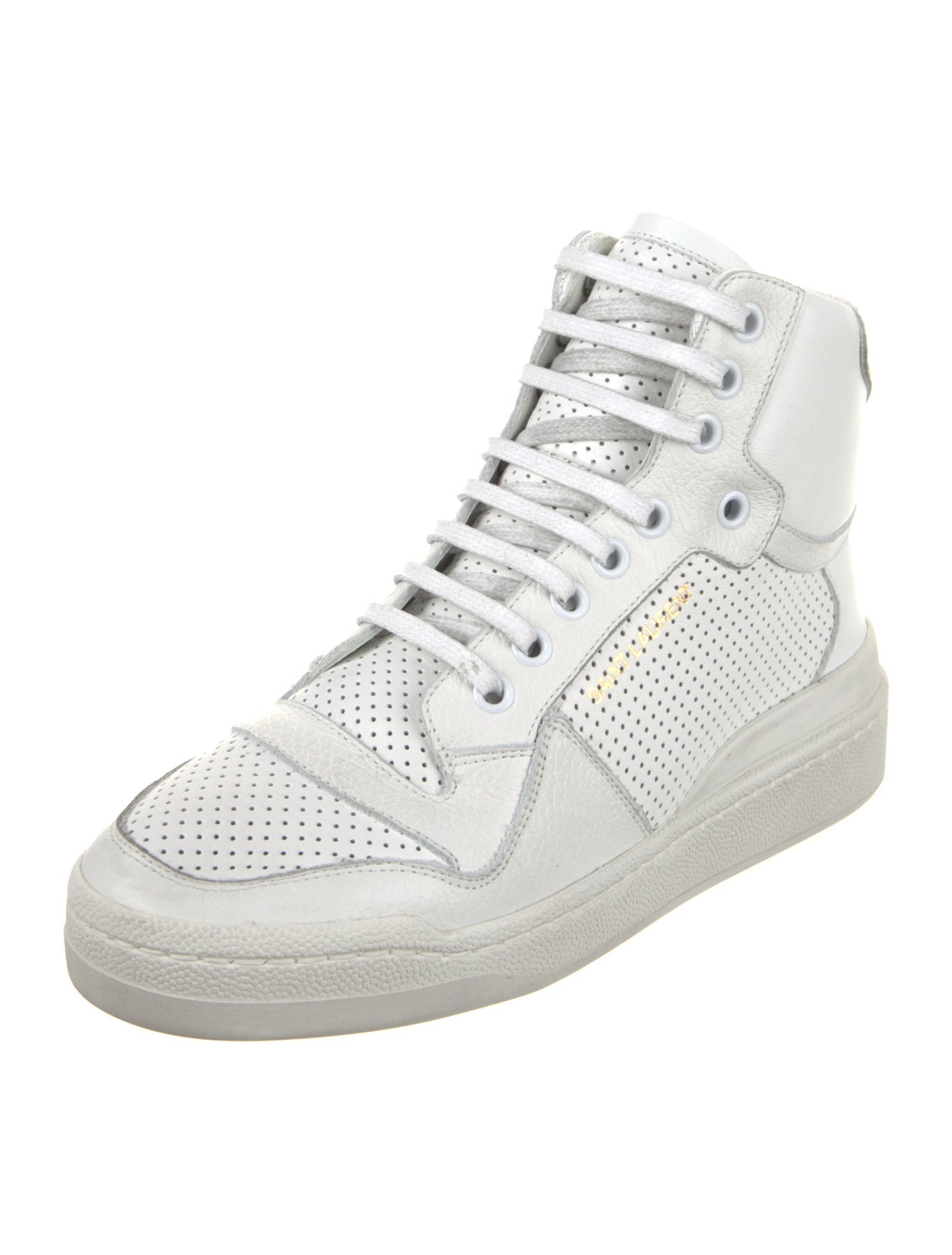 Saint Laurent Leather Sneakers