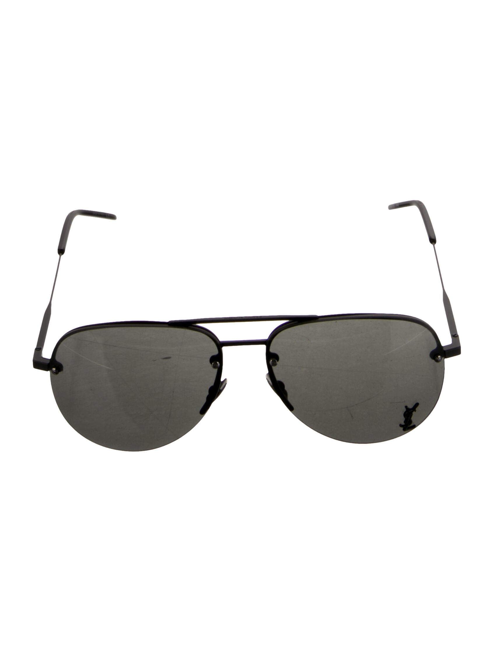 Saint Laurent Aviator Tinted Sunglasses