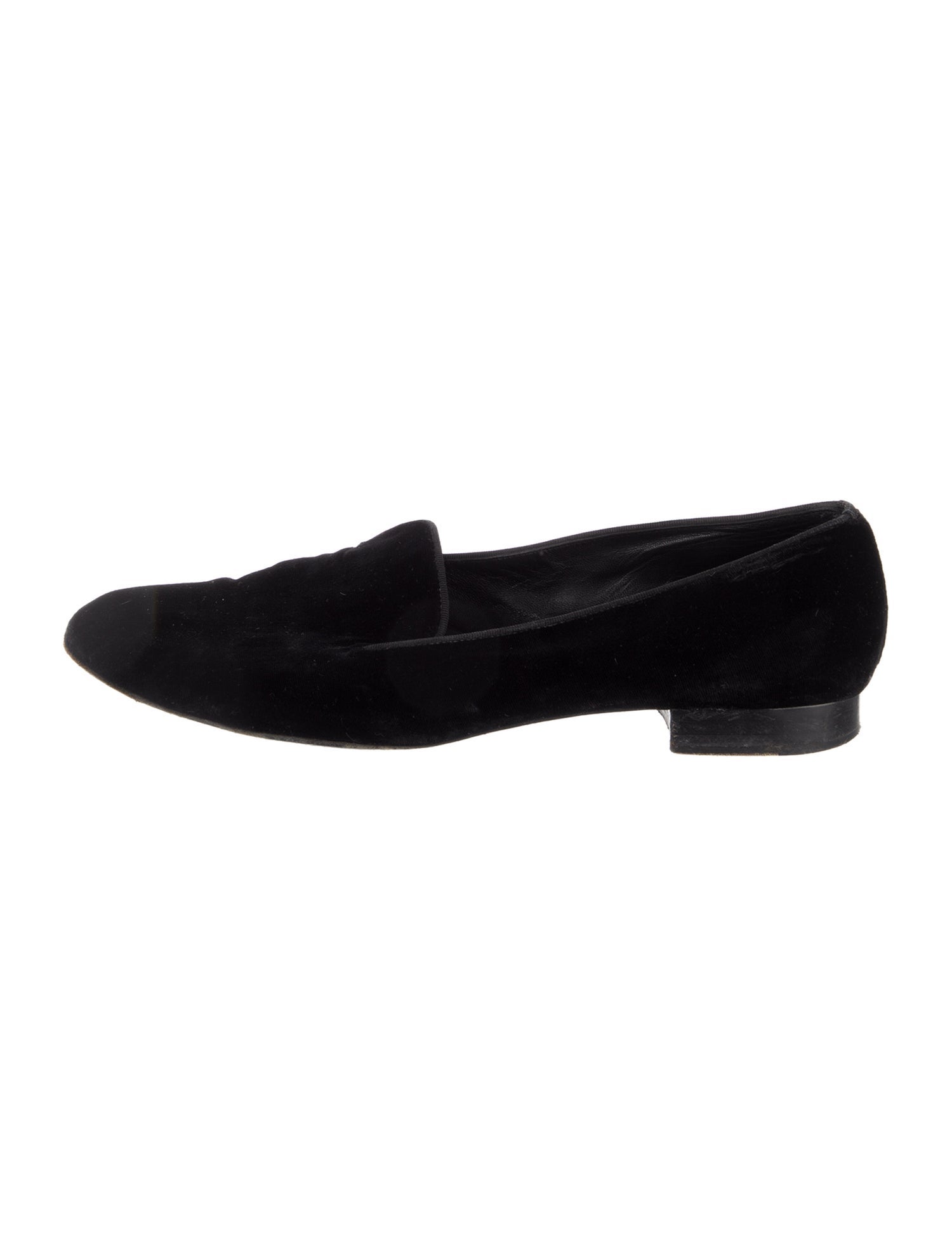 Saint Laurent Velvet Loafers