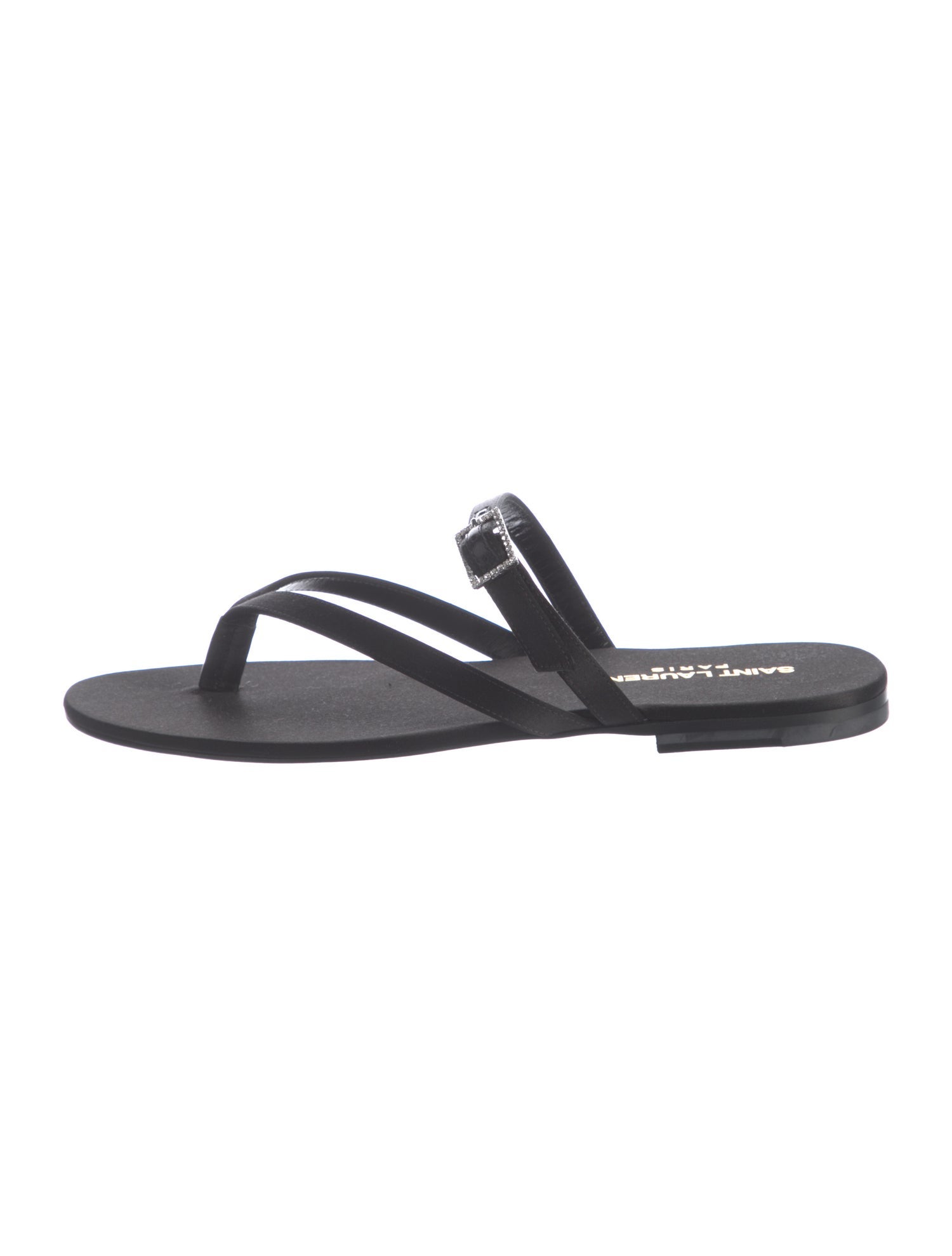 Saint Laurent Satin Slides