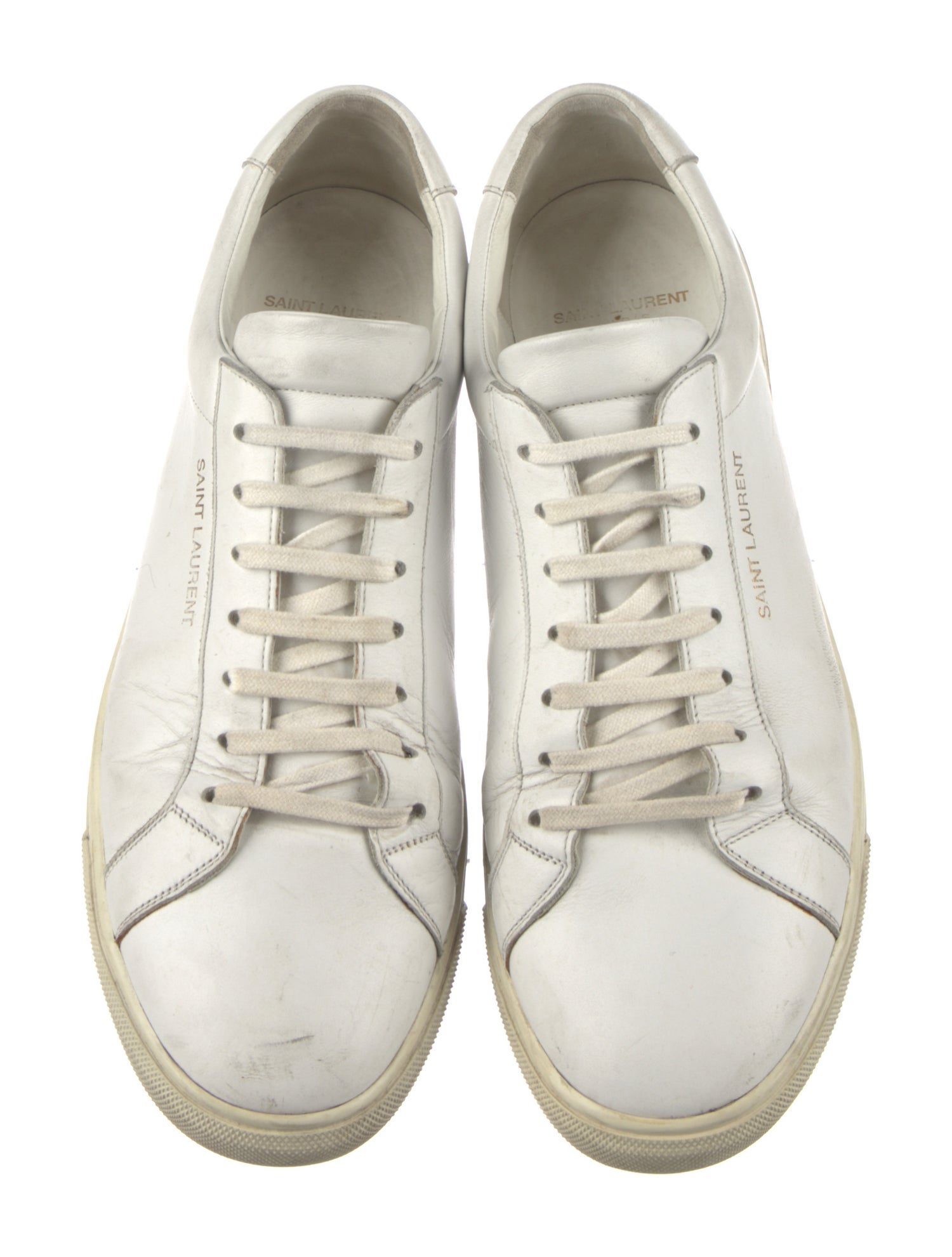 Saint Laurent Leather Sneakers