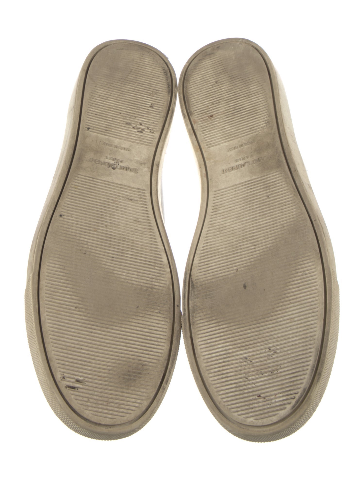 Saint Laurent Leather Sneakers