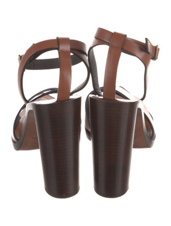 Saint Laurent Leather Sandals
