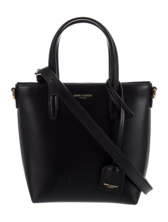 Saint Laurent Leather North/ South Toy