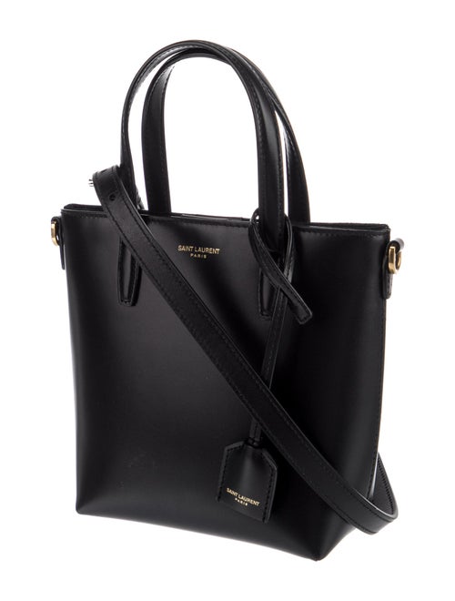 Saint Laurent Leather North/ South Toy