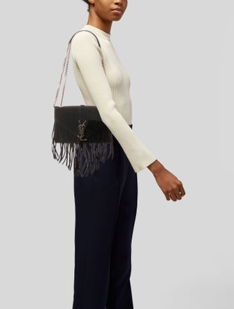 Saint Laurent Suede Envelope